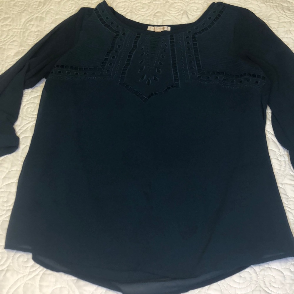 3/4 sleeve blouse